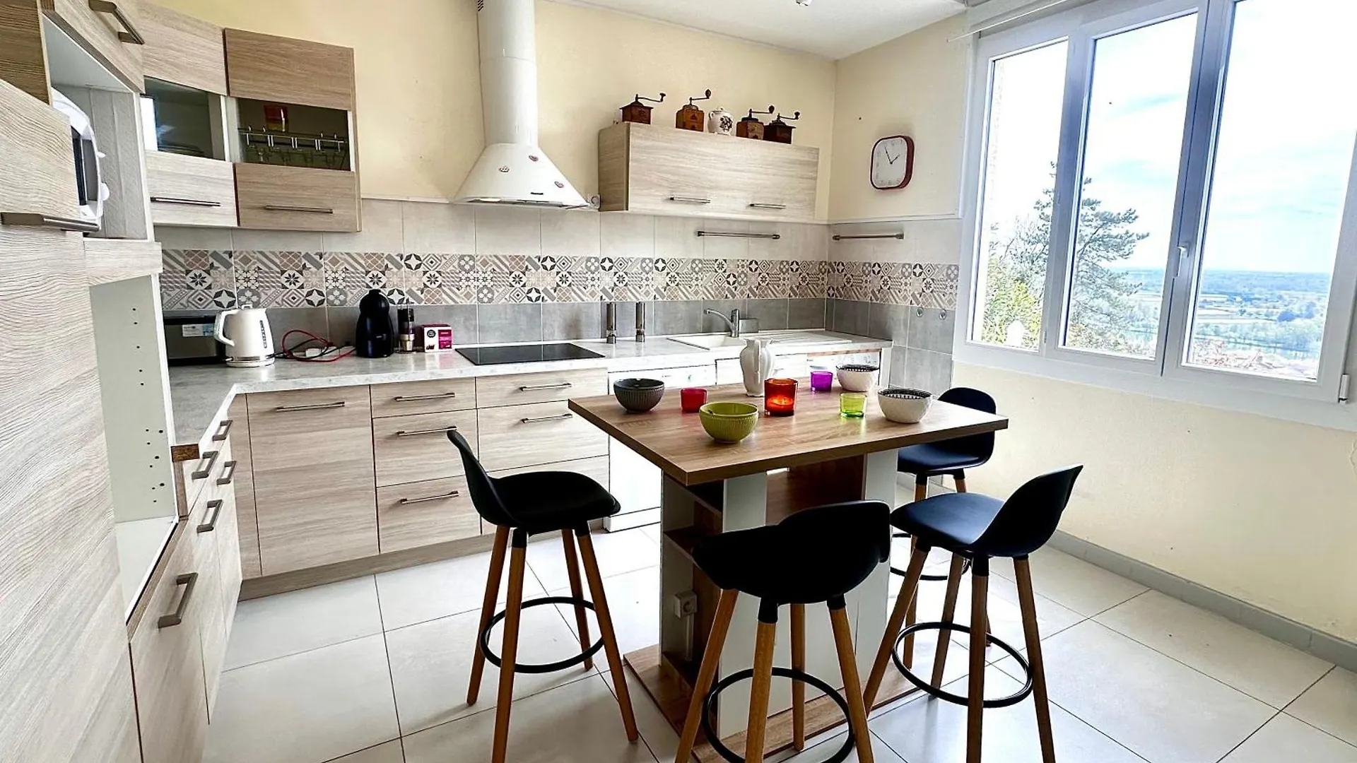 Chez Axelle - Maison T4 - Vue Panoramique Sur 穆瓦萨克